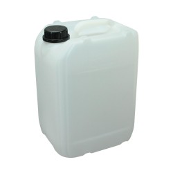 Plastic Jerry Can With Cap Clear 10 Litre